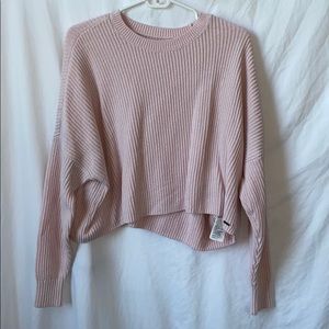 Pink Hollister heavy long sleeve top size: S